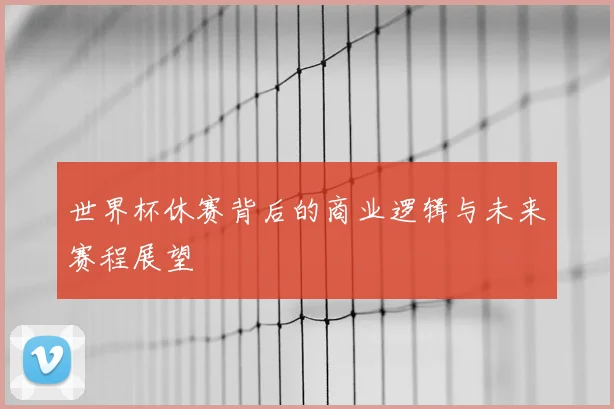 世界杯休赛背后的商业逻辑与未来赛程展望